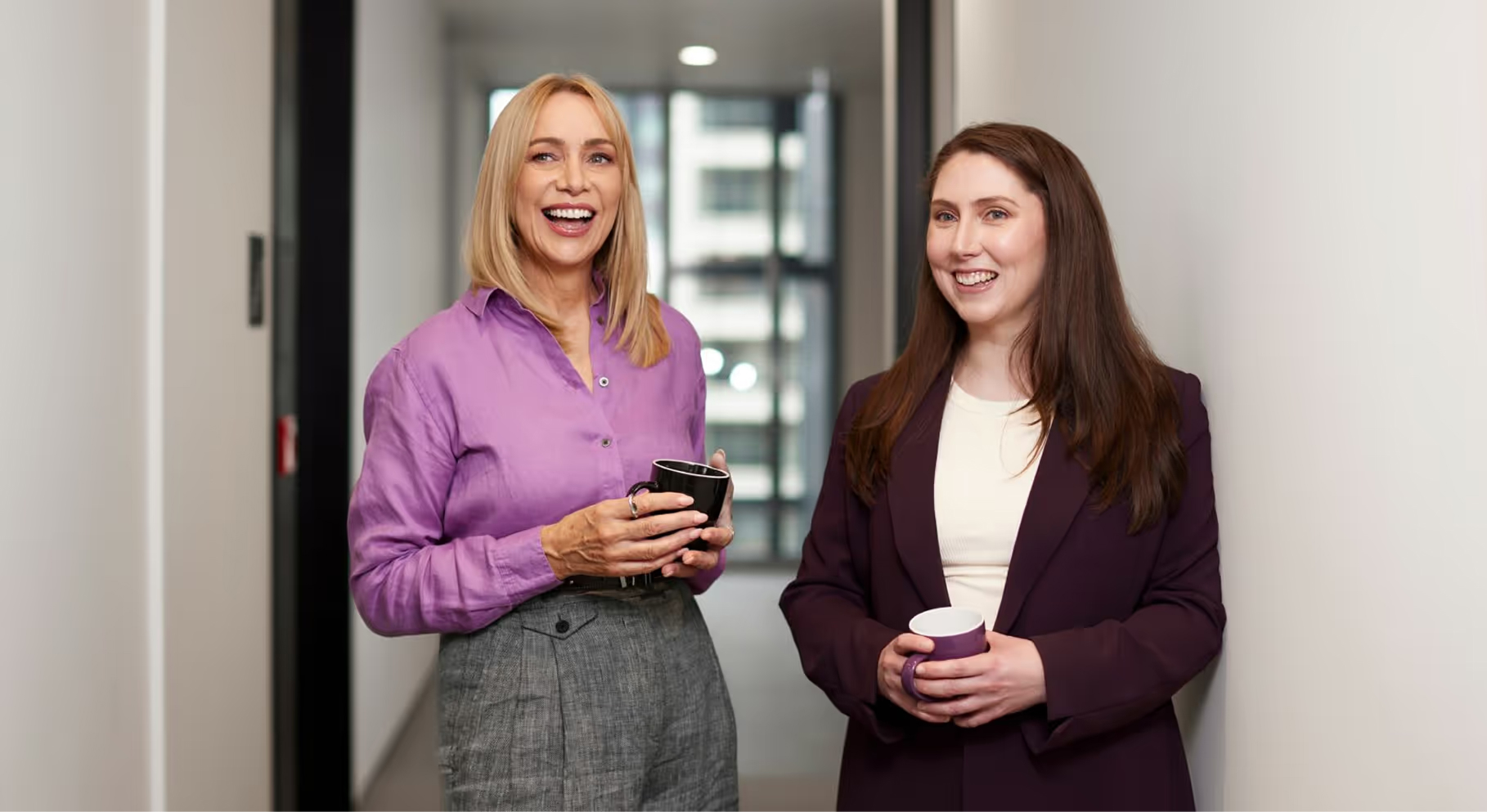 A photo of the two co-founders Alison Mau and Zoë Lawton.